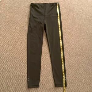 Women's Olive Elastique Leggings
